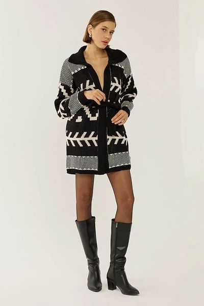 Hiccup Cardigan confortabil cu modele etnice