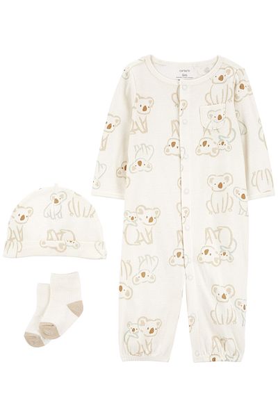 Carter's Pack of 3 Baby Rompers