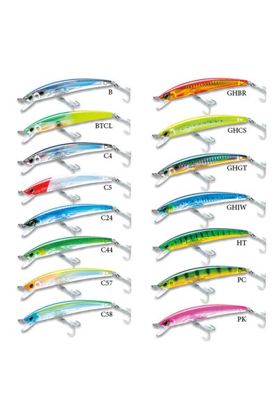 YO-ZURİ Yozuri Crystal 3D Minnow Floating Yapay Balığı