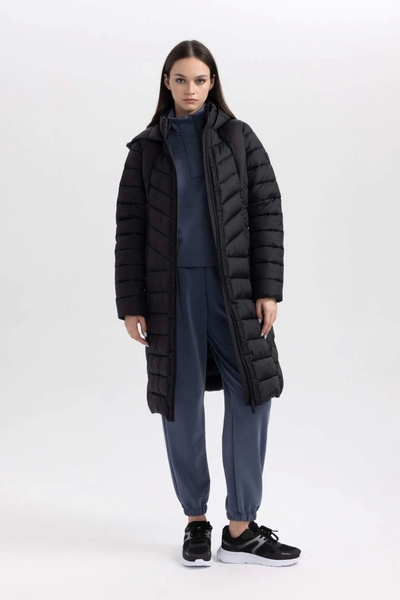 DeFacto A1556 DeFactoFit Slim Fit Hooded Parka