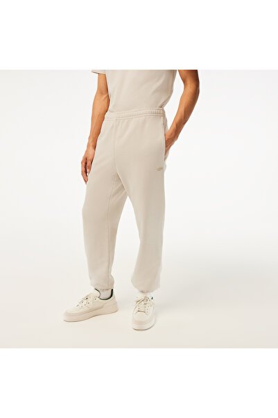 Lacoste Erkek Regular Fit Bej Eşofman Altı