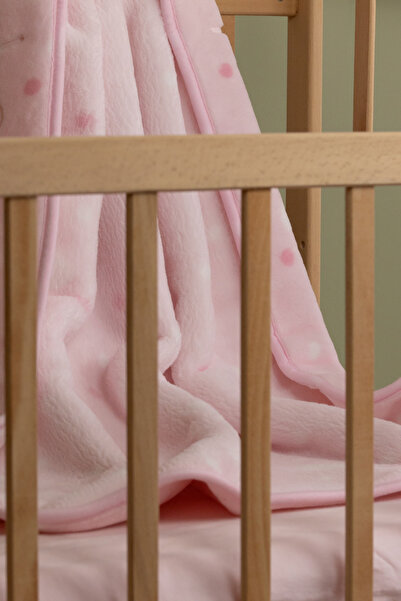 Dinarsu Embos Baby Blanket with Neck Pillow and Gift Box