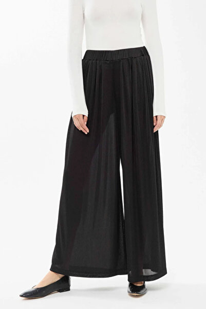 Hiccup Wide Leg Elastic Trousers