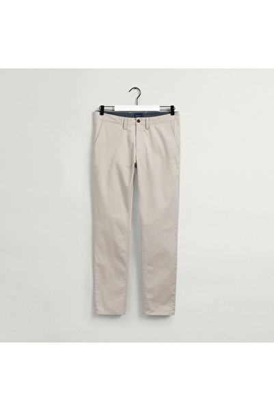 Gant Erkek Bej Slim Fit Hallden Pantolon