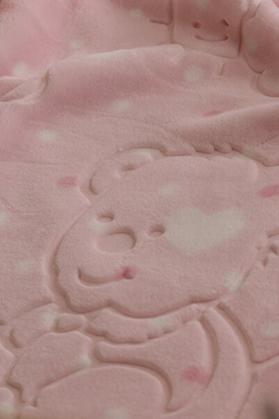 Dinarsu Embos Baby Blanket with Neck Pillow and Gift Box