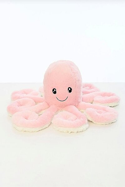 Şeker Adası Peluş Ahtapot Uyku ve Oyun Arkadaşı Pembe