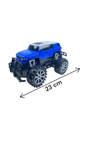 YILDIRIM OYUNCAK 1:18 Uzaktan Kumandalı Şarjlı Rock Crawler Işıklı Oyuncak Araba 23 cm