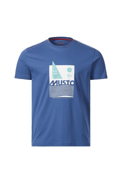 Musto Ανδρικό T-Shirt - M Marina Graphic SS Model