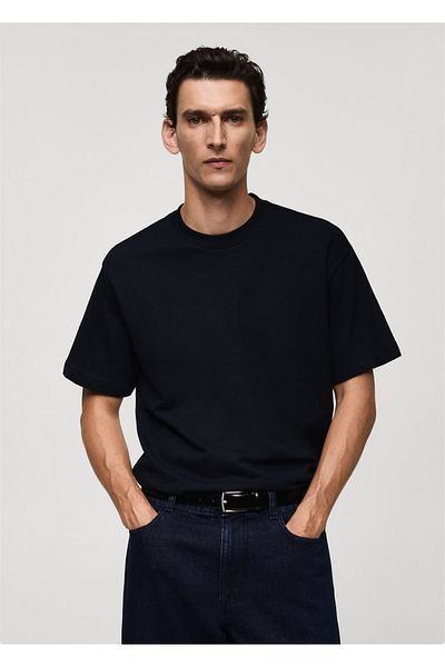 MANGO Man T-Shirt mit bequemer Passform aus 100 % Baumwolle