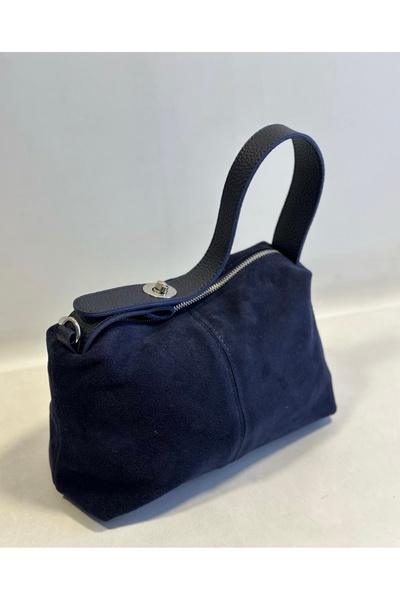 My Easy Shop Geanta de dama sezon nou - piele naturala din piele intoarsa, ge...