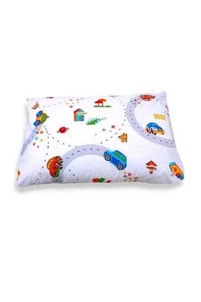 Bebek Özel كيس وسادة أطفال قطن 100% مقاس 50x70 (قطعة واحدة)