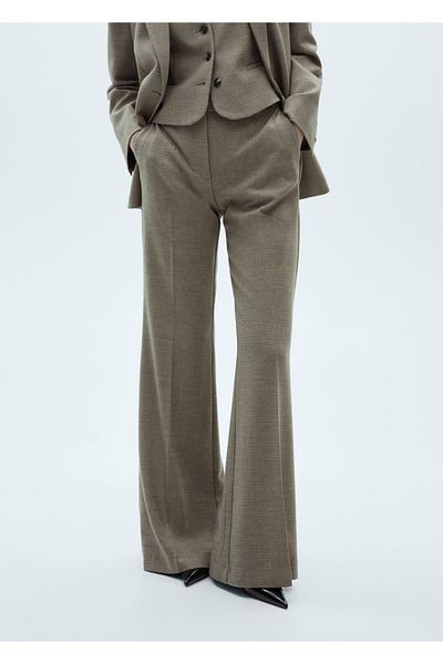 MANGO Woman Spanish Long Suit Pants