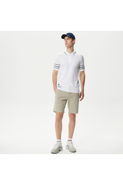 Lacoste Erkek Slim Fit Kahverengi Bermuda