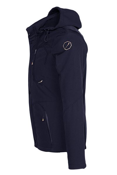 Delpino Férfi Softshell kabát - víz- és szélálló, szőrös