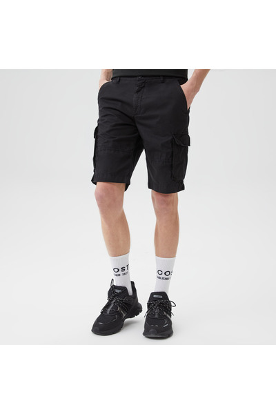 Lacoste Erkek Regular Fit Siyah Bermuda