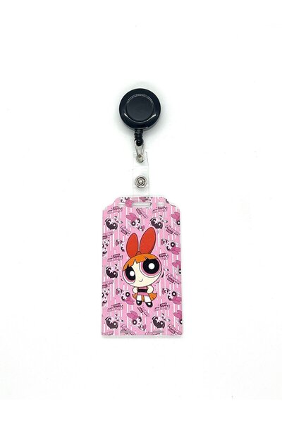 Sağlıkçı Shopping Προστατευτικό κάρτας κάθετης θήκης καρτών με θέμα Powerpuff...