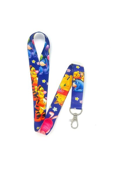 Sağlıkçı Shopping Winnie The Pooh 3 Temalı Boyun İpi Kart Askısı