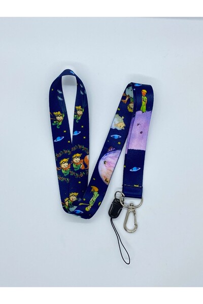 Sağlıkçı Shopping Küçük Prens 2 Temalı Boyun İpi Kart Askısı