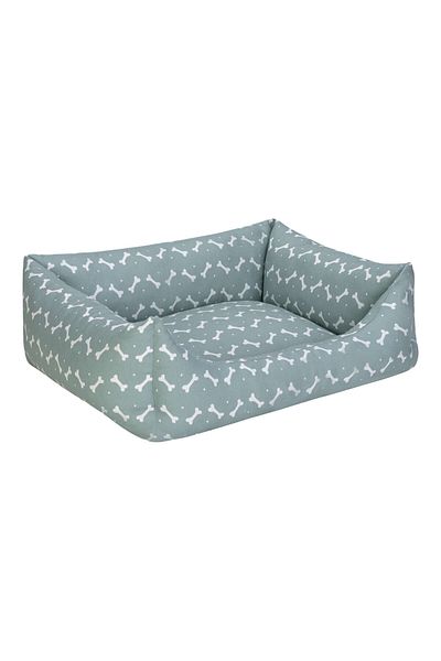 Pet Comfort Uniform Bone Mint-White Cat and Dog Bed S 50X60Cm Hnzrn