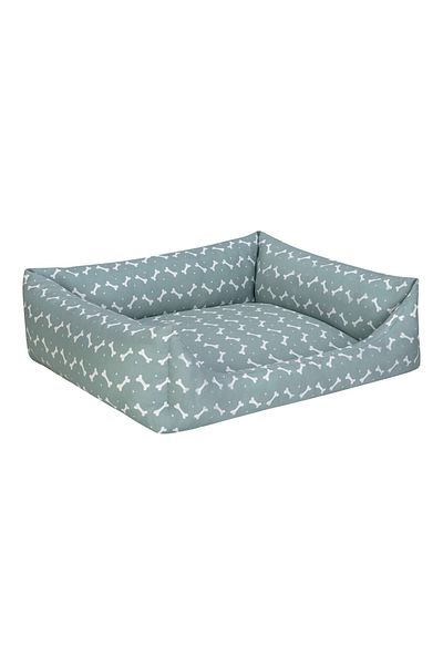 Pet Comfort Uniform Bone Mint-White Dog Bed m 60X70Cm Hnzrn