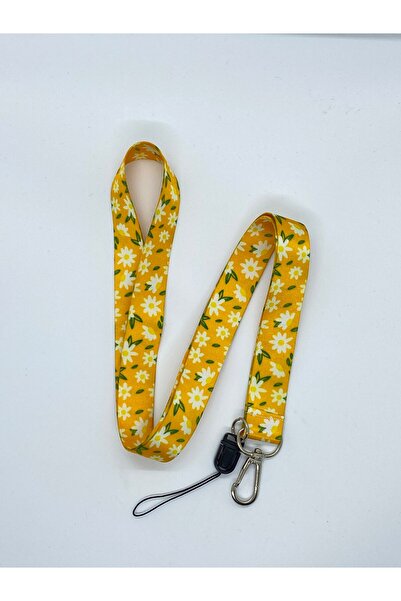 Sağlıkçı Shopping Papatya 3 Temalı Boyun İpi Kart Askısı