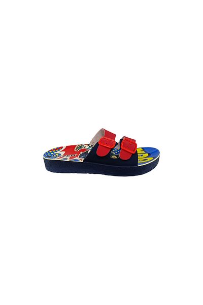 GEZER Double Buckle Sturdy Daily Beach Garden Boys' Slippers