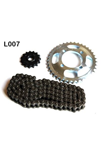 Mondial AGK CG ZİNCİR DİŞLİ TAKIM KONİKLİ ARKA DİŞLİ 38 ÖN DİŞLİ 15