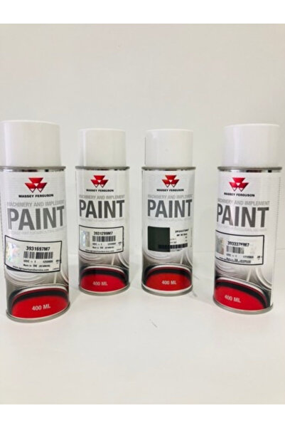 Massey Ferguson Agco Marka Massey Ferguson Traktör Siyah Sprey Boya 3931299M7