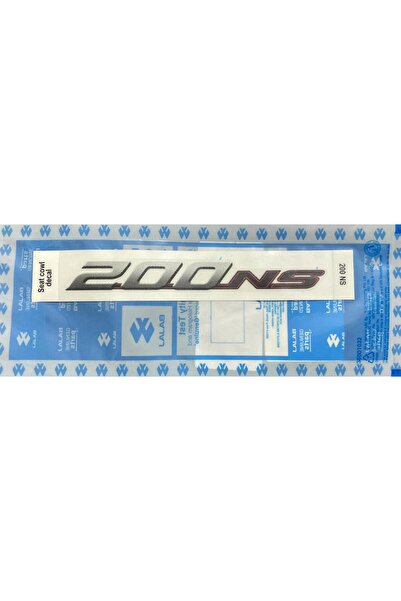 Bajaj PULSAR NS200 SELE ALTI NS200 YAZILARI KIRMIZI ADET ORJİNAL