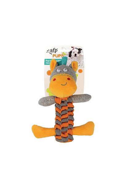 Afp Pups - Tooth Scratching Rope Donkey for Puppy Hnzrn