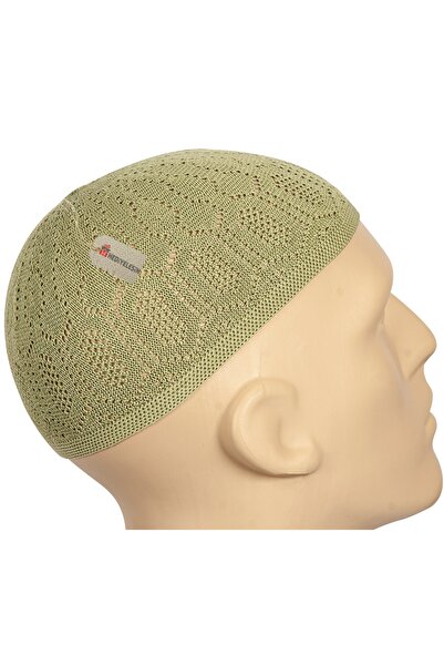 Hediyeleşin Καπέλο προσευχής MERCAN, Εύκαμπτο καπέλο πλεκτό μηχανικά - 12 τεμ...
