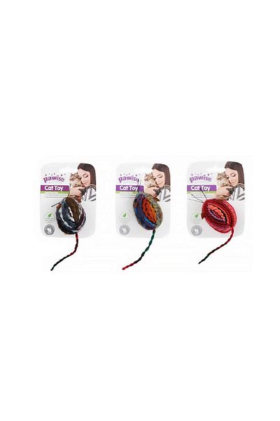 Pawise Meow Meow Life Wool Toy Mouse Dpmah