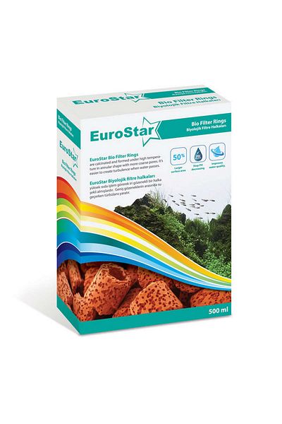 EuroStar Bio Filter Ring 500 ml Hnzrn