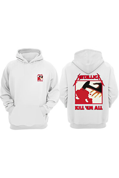 THEWERT Unisex Metallica Kill Em All dizajn prednja i zadnja strana Štampano ...