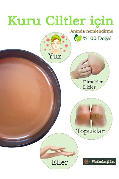 Petekoğlu St. John's Wort Skin Care Repair Cream - 100 ml Handmade