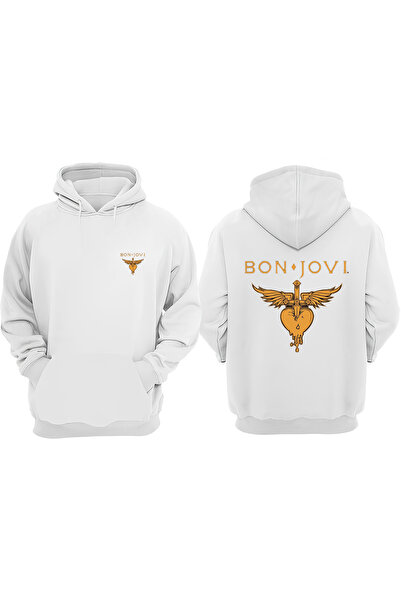 THEWERT Unisex majica sa motivom ljubavne muzike i dizajna Bon Jovi, prednja ...