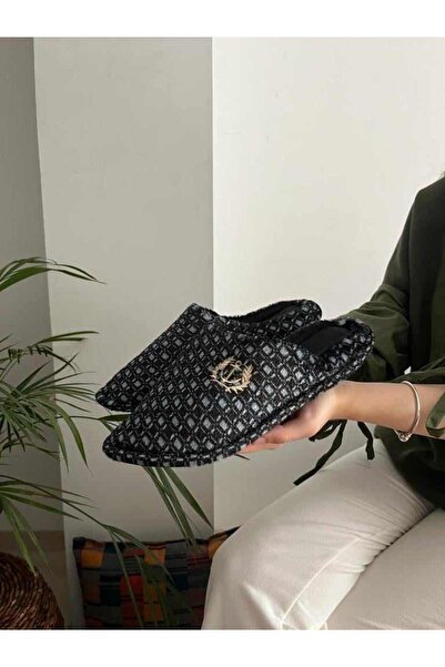 Behtah Kundura Men's Gondola Thermal Winter Slippers Daily Indoor Slippers Dowry Bundle