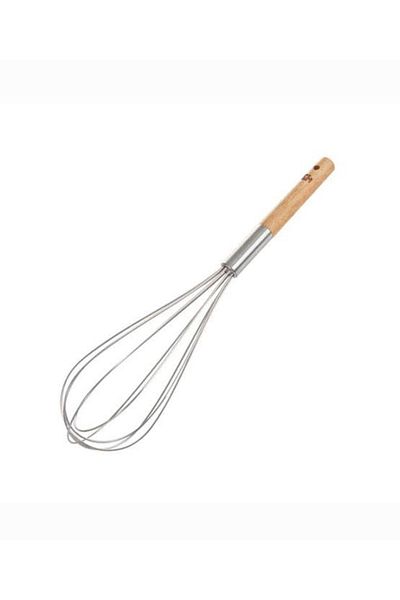 MATMEL Metal Tip Beater with Wooden Handle 20 cm