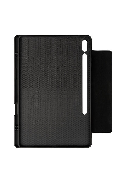 Fogy Galaxy Tab S10 Plus SM-X820 için Keyboard Bluetooh Bağlantılı Standlı Klavyeli Tablet Kılıfı