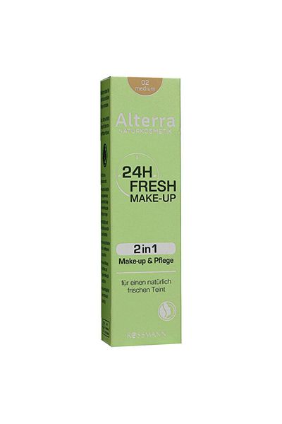 Alterra Foundation - 24 Fresh 02 Medium - 30 ml