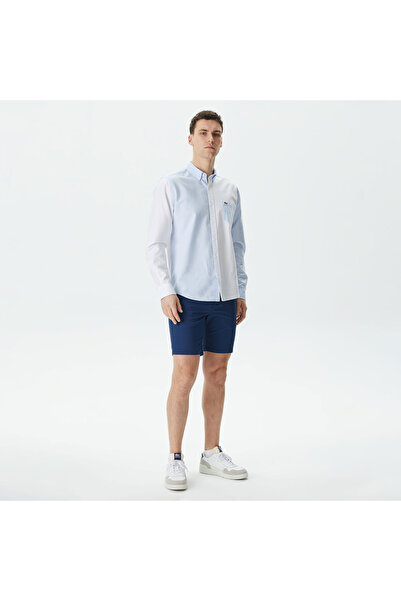 Lacoste Erkek Slim Fit Lacivert Bermuda