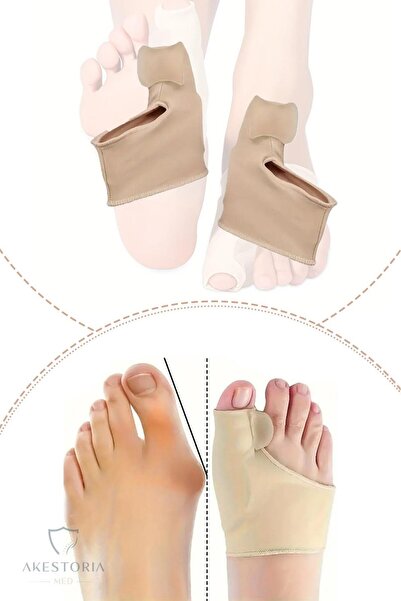 Genel Markalar Çift Baş Parmak Kemik Düzeltici Ve Koruyucu Makarlı Unisex Fc-038