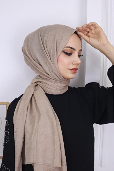 Trablus Tesettür Kadın Bambu Kraş Şal