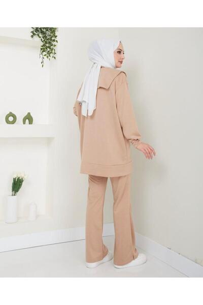 YILMAZBARMAZ γυναικεία αθλητική φόρμα με γιακά