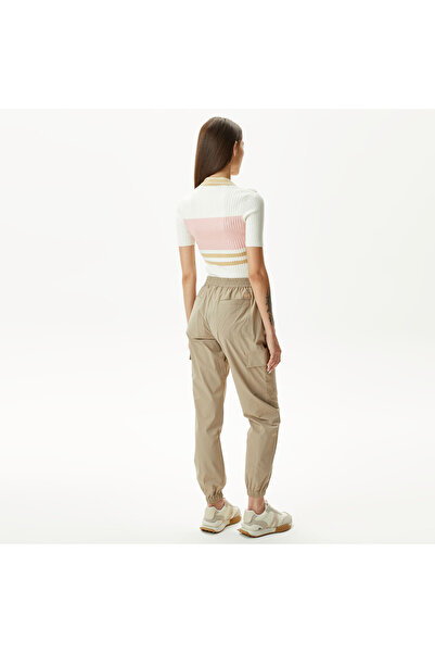 Lacoste Kadın Jogger Kahverengi Pantolon