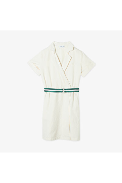 Lacoste Kadın Beyaz Elbise