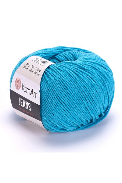 Yarnart Yarn Art Jeans 55 Τουρκουάζ Amigurumi Νήμα Πλέξιμο Καρντιγκάν Νήμα Πλέξιμο Νήμα Μωρού Νήμα Punch 3 Πακέτο