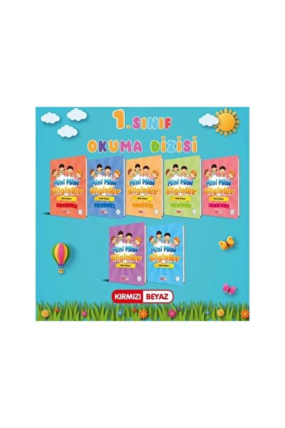 Kırmızı Beyaz Yayınları Kırmızı Beyaz 1.Sınıf Okuma Dizisi Harf Gruplarına Göre Anetil