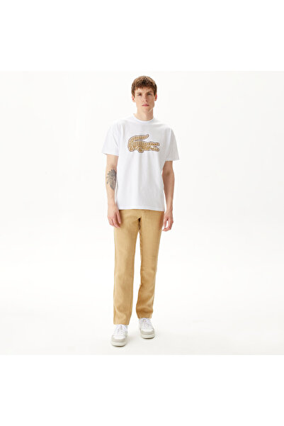 Lacoste Erkek Slim Fit Chino Bej Pantolon