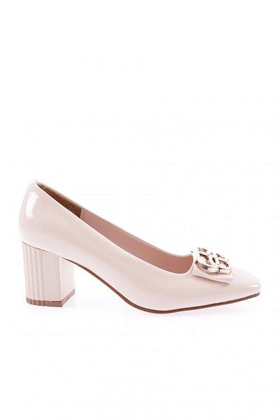 DGN K670 Women's Heeled Shoes with Iron Accessories